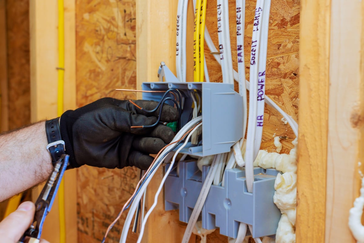 Ceiling fan installation
